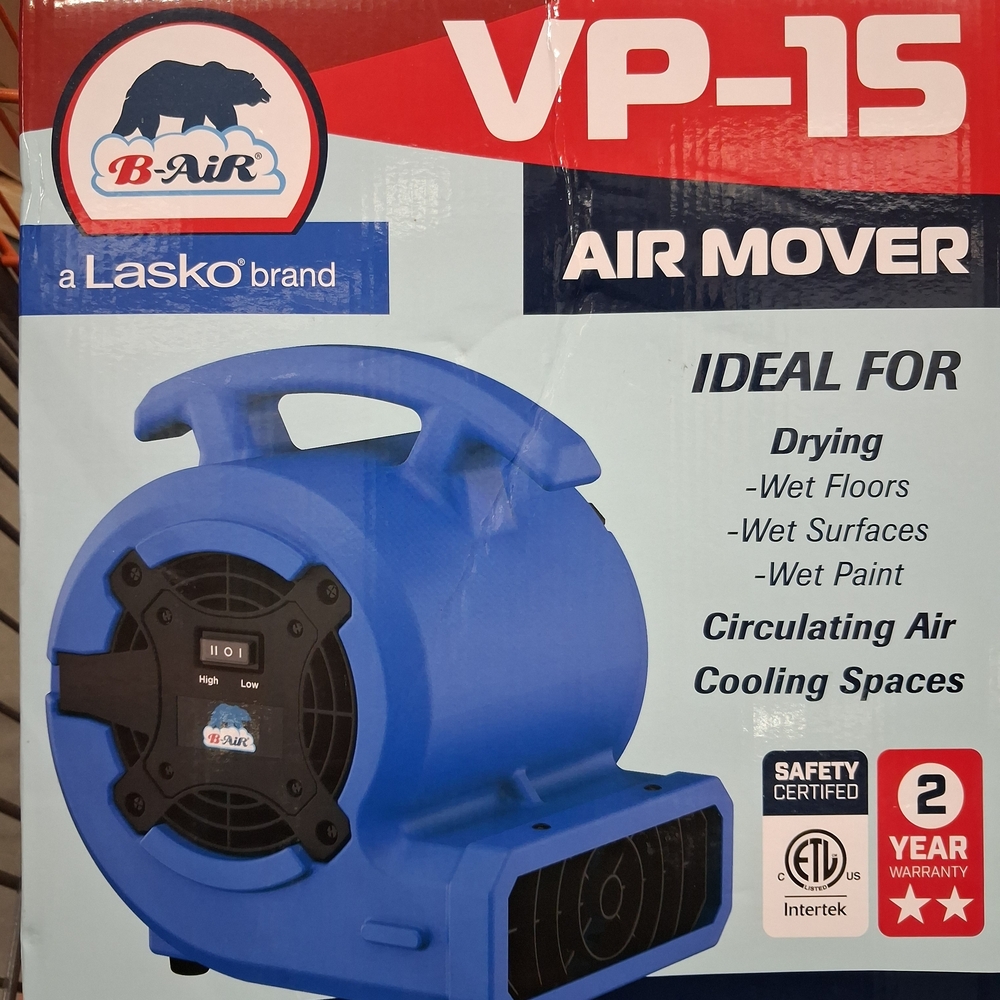 B-Air VP-15 Air Mover in Blue